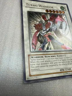 Yugioh! LP Turbo Warrior - CSOC-EN038 - Ultimate Rare - Unlimited Edition Lightl - Image 2