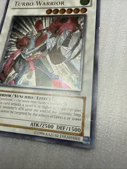 Yugioh! LP Turbo Warrior - CSOC-EN038 - Ultimate Rare - Unlimited Edition Lightl - Image 3