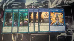 Yugioh 3X Playset Readying of Rites + Miracle Raven Lot DUAD Super Common NM - Image 1