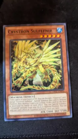 Yugioh Crystron Sulfefnir - OP27-EN016 - Common - NM - Image 1