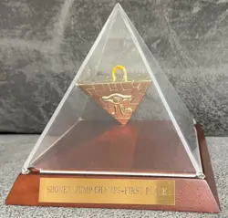 Yu-Gi-Oh! 2004-2006 SJC Millennium Puzzle Trophy Shonen Jump Champion - Image 1