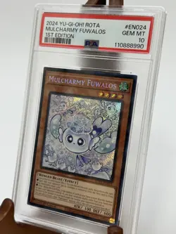 Yu-Gi-Oh! Rage Of The Abyss Rota-En024 Mulcharmy Fuwalos Secret Rare PSA 10 - Image 2