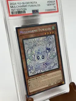 Yu-Gi-Oh! Rage Of The Abyss Rota-En024 Mulcharmy Fuwalos Secret Rare PSA 10 - Image 4