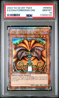 2023 Yu-Gi-oh! Exodia the Forbidden One - TN23-EN002 - PSA 10 GEM MINT - Image 2