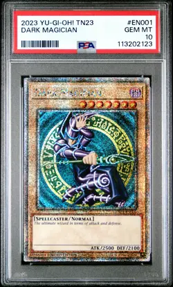 2023 Yu-Gi-oh! Dark Magician - TN23-EN001 - PSA 10 GEM MINT - Image 2