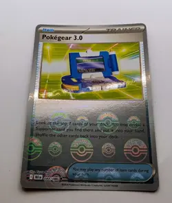 084/086 Pokegear 3.0 : (Poke Ball Holo) Card : SV-10.5 Black Bolt : Pokemon TCG - Image 1