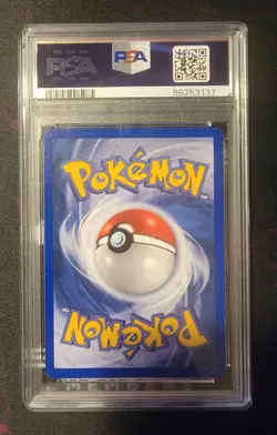 1999 Pokemon Game Hitmonchan Holo 1st Edition Card #7 PSA 6 EX-MT - Image 2