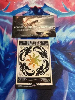 Plains Foil Secret Lair Alien 888 0888 Bonus Card - Image 1