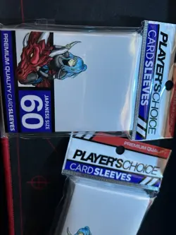 Player's Choice White Card Sleeves YuGiOh Size 60ct New Sealed / Updated! - Image 2