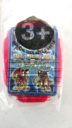 Taco Bell 2000 Digimon Digivice Metal Trading Cards SEALED Vintage - Image 5