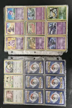 225+ Pokemon Cards Mixed In Binder Pages **As-Is** - Image 3