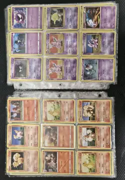 225+ Pokemon Cards Mixed In Binder Pages **As-Is** - Image 5