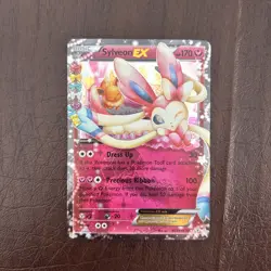 Sylveon EX RC21/RC32 Generations Ultra Rare Holo Foil Card Pokemon TCG - Image 1