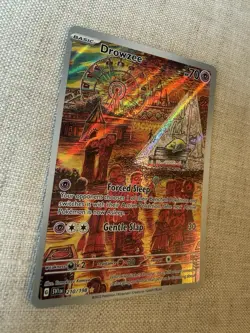 Pokemon TCG Drowzee Scarlet & Violet Base Set Holo Illustration Card 210/198 - Image 2
