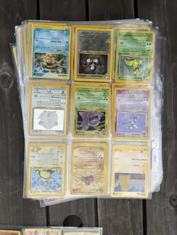 Old Pokemon Card Binder Collection Lot Base Set Charizards, 1st Editions, Gengar - Image 3