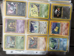 Old Pokemon Card Binder Collection Lot Base Set Charizards, 1st Editions, Gengar - Image 4
