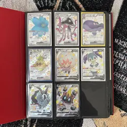 Huge Binder Collection Lot of 200+ Pokemon Card Mixed EX SV Holo Rares & More - Image 1