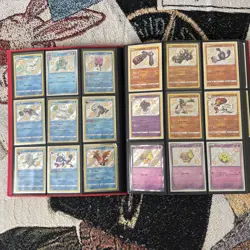 Huge Binder Collection Lot of 200+ Pokemon Card Mixed EX SV Holo Rares & More - Image 2