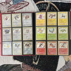 Huge Binder Collection Lot of 200+ Pokemon Card Mixed EX SV Holo Rares & More - Image 3
