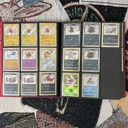 Huge Binder Collection Lot of 200+ Pokemon Card Mixed EX SV Holo Rares & More - Image 4