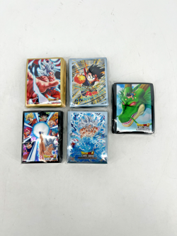 Lot Of 5 Dragon Ball 60 Card Sleeve Sets - Goku Sheron Hedo 2021 Special 4th Ann - Image 1