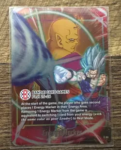 Energy Marker E-93 Fusion World BANDAI CARD Games FEST 25-26 Stamped Promo Eng - Image 1