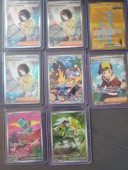 Pokemon card lot - IRs, Erika's Invitation, plus more - Image 2
