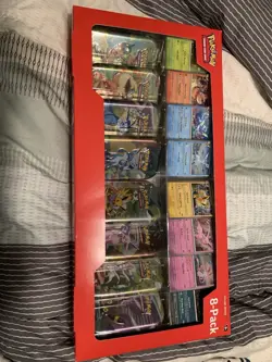 Pokemon TCG Prismatic Evolutions Costco 8 Mini-Tin Bundle w/ Promo Cards NEW - Image 1