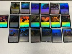 MTG Foundations Collectors Lot Borderless Foils Mythic Rare Extended Art - Image 1