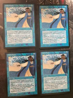 *** 4x ICE AGE Hydroblast NM-Mint *** DUTY FREE MtG Magic - Image 1
