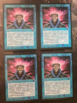 *** 4x ICE AGE Brainstorm NM-Mint *** DUTY FREE MtG Magic - Image 1