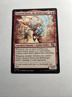 General Kreat, the Boltbringer (Anime) - Foundations Jumpstart MTG + Bonus Rare! - Image 1