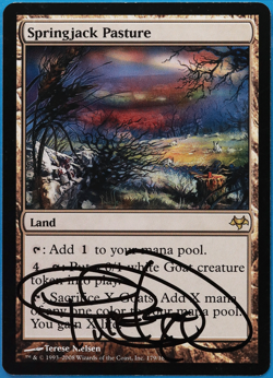 Springjack Pasture Commander 2013 NM SIGNED Artist Proof (504796) ABUGames - Image 1