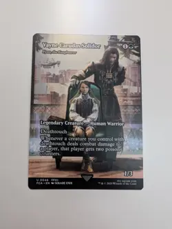 MTG - Vayne Carudas Solidor (Showcase) - Final Fantasy NM/M Condition - Image 1