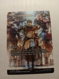 Newfound Adventure (Borderless) Magic the Gathering/MTG: NM/MINT - Image 1