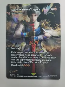 MTG Dawn Warriors' Legacy (Mizzix's Mastery) Final Fantasy Through the Ages - Image 1