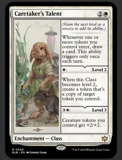 Caretaker's Talent Bloomburrow Foil - Image 1