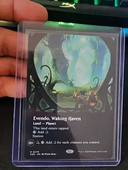 Evendo, Waking Haven MINT Borderless 279 Edge of Eternities EOE MTG Unplayed NM - Image 1