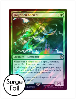1x Forgotten Ancient, Surge Foil, Final Fantasy, Magic MTG NM - Image 1