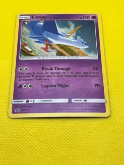 Pokemon Tcg Latios SM88(Alignment Dot Error) Black Star Promo Holo - Image 2