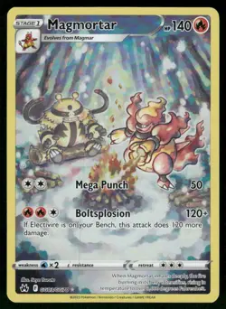 Magmortar GG03/GG70 Ultra Rare Holo NM Pokemon Crown Zenith: Galarian Gallery - Image 1