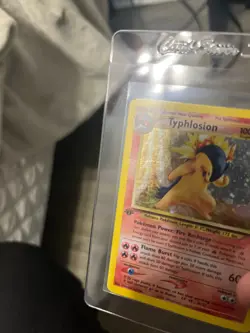 Pokemon TCG Typhlosion 1st Edition Neo Genesis 17/111 Holo Rare - Image 2