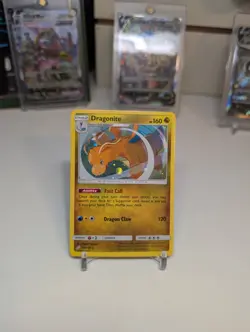 Pokemon TCG Dragonite 119/181 Sun & Moon Team Up Cosmos Holo Rare Promo NM - Image 1