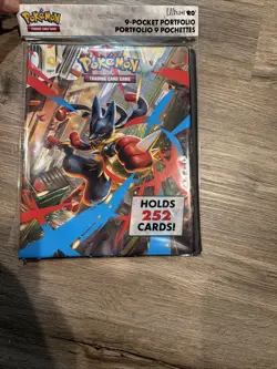 Ultra Pro Pokemon TCG Mega Evolution 9 Pocket Portfolio - - Image 1