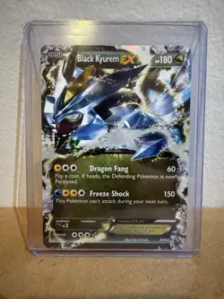 Black Kyurem EX Pokemon Black & White BW62 Black Star Promo - Image 1