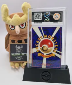Rocket's Mewtwo 150 Holo Swirl Gym Challenge Japanese Graded (ACE 6) Pokemon - Image 2