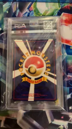 Pokemon TCG Dark Espeon Neo 4 #196 Japanese Holo Rare PSA 8 - Image 2
