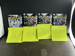 Pokemon White Flare/Black Bolt HEAVY Pack Set 22.9, 22.8, 22.8, 22.7! - Image 1