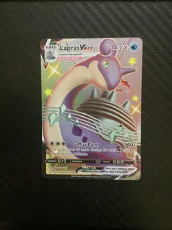 Pokemon Lapras VMAX SV111/SV122 Shining Fates Full Art Shiny Vault Ultra Rare NM - Image 1