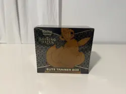 Pokemon TCG Shining Fates Elite Trainer Box ETB Tear in plastic - Image 1